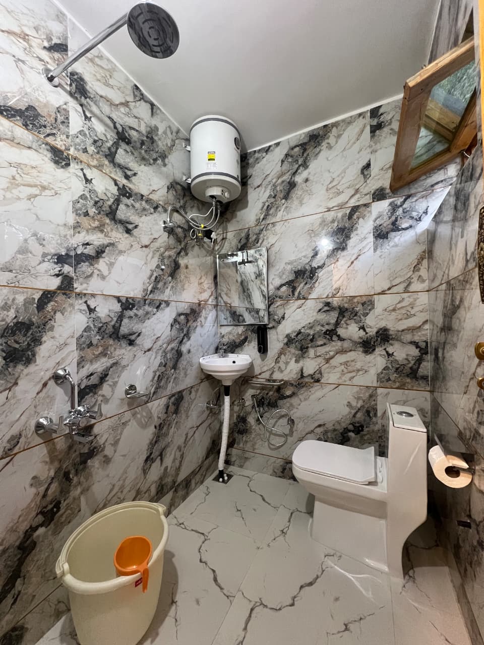 Attached bathroom